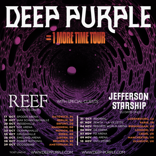 DEEP PURPLE ON TOUR
